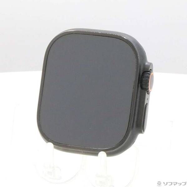 〔 品〕 Apple Watch Ultra 2 GPS Cellular 49mm ブラックチタニウムケース バンド無し 368