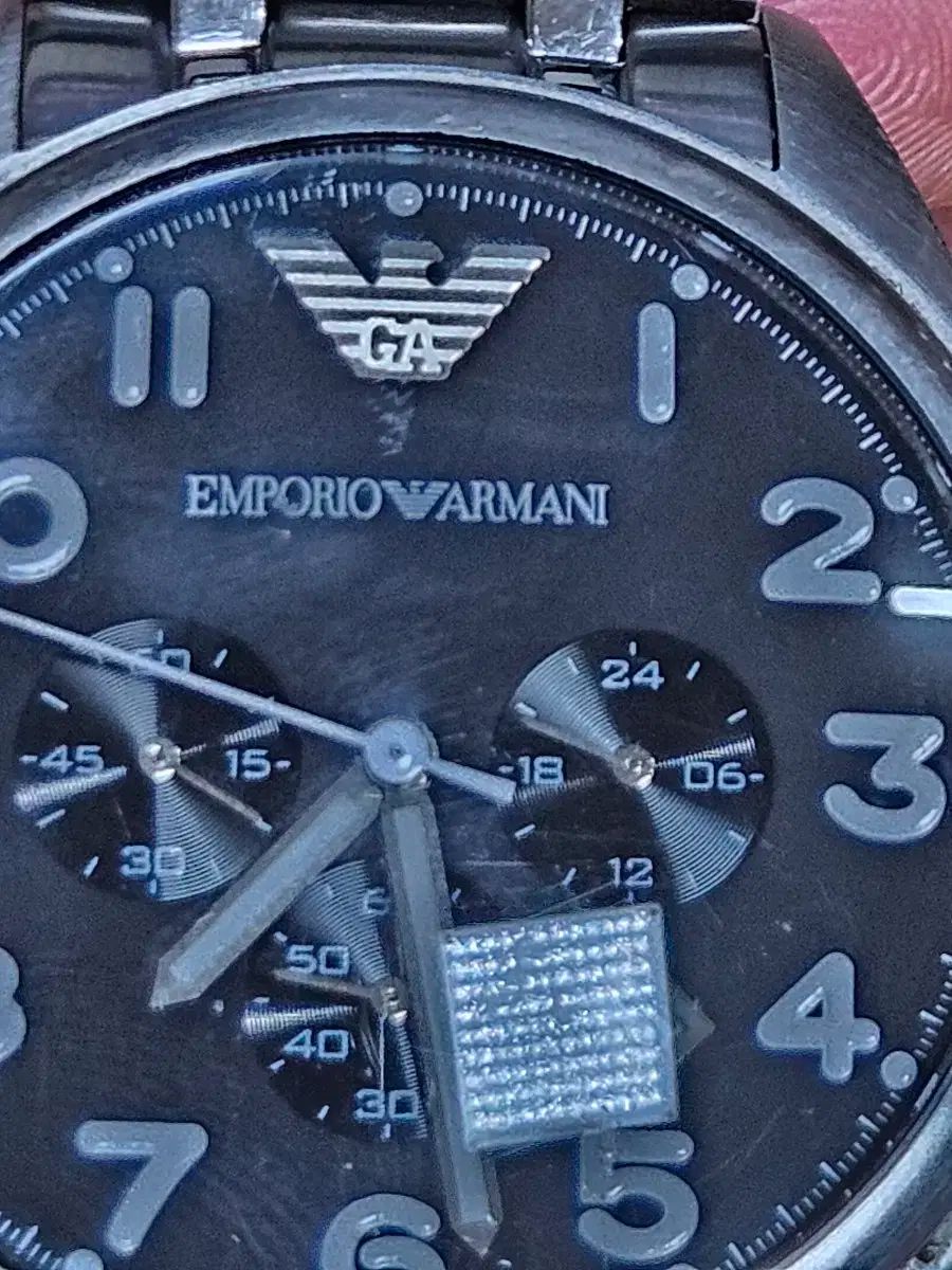 エンポリオアルマーニ メタル 時計