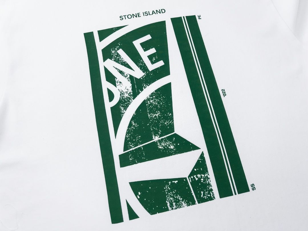 STONE ISLAND ディオール Ｔシャツ カットソー 半袖 STONE ISLAND 半袖Ｔシャツ ディオール 男女兼用 春 夏 通気性 並行輸入品