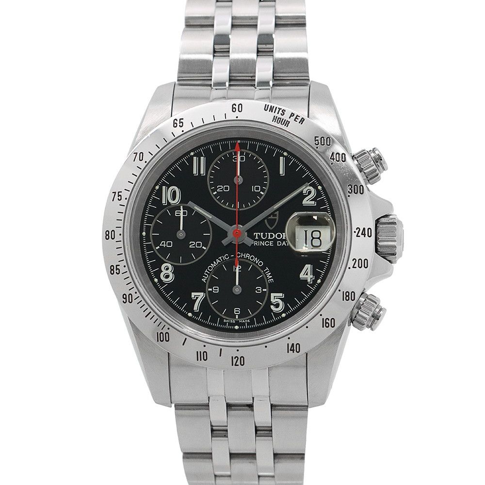 チュードル クロノタイム プリンスデイト H番 79280 TUDOR チューダー 腕時計 黒文字盤