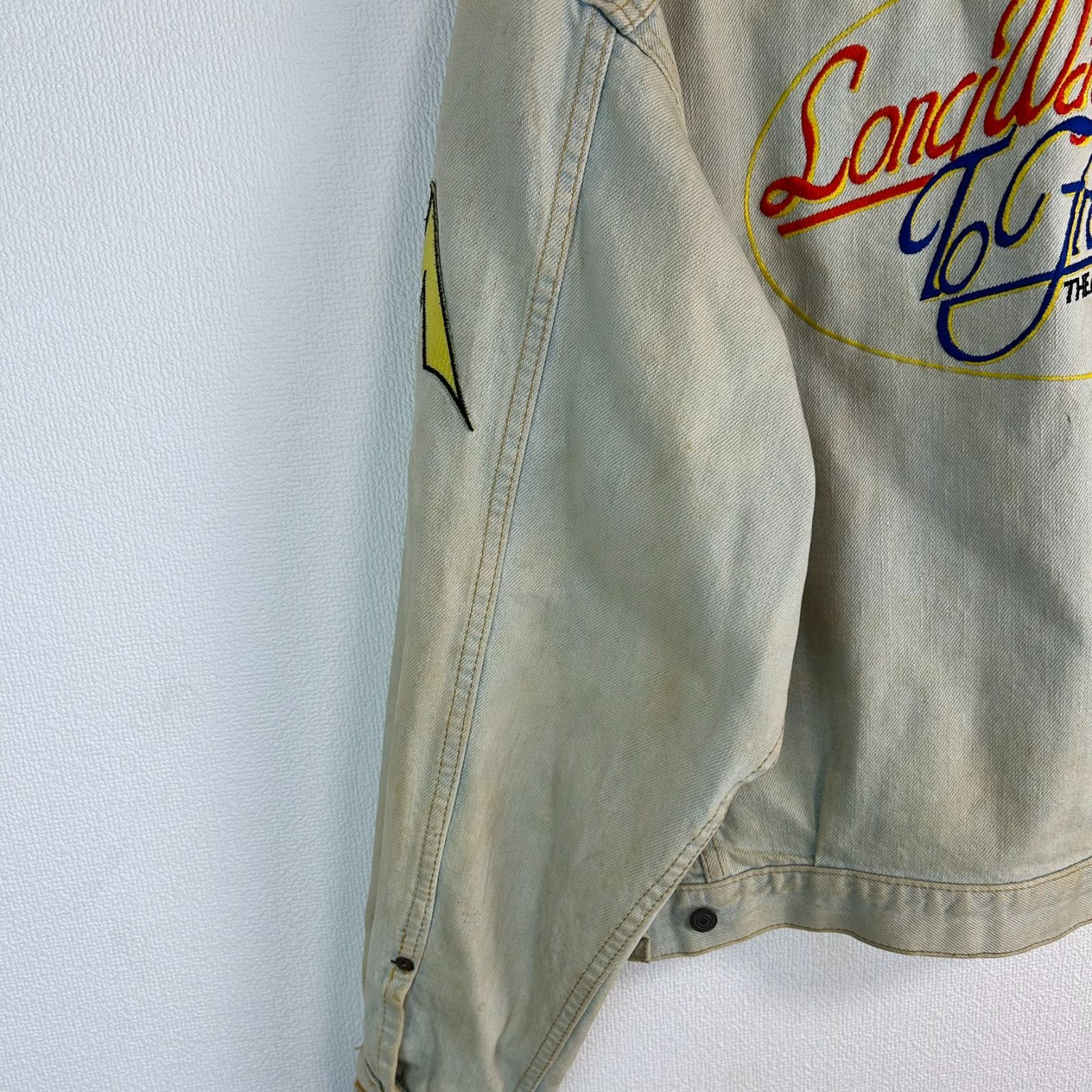 THE ALFEE デニムジャケット　アルフィーgジャン 80s vintage THE ALFEE アルフィー デニムジャケット Gジャン