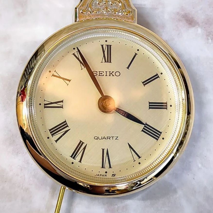 SEIKO セイコークロック　ディナーベル 希少 新品電池交換】 SEIKO セイコー クロック 置き時計