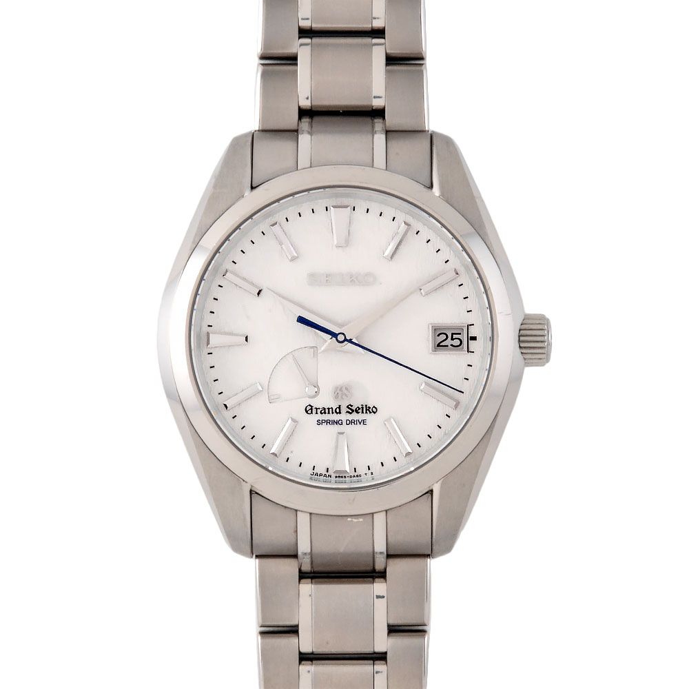 グランドセイコー Grand Seiko SBGA011 9R65-0AE0 ヘリテージコレクション 腕時計 ホワイト文字盤 パワーリザーブ 裏スケ メンズ