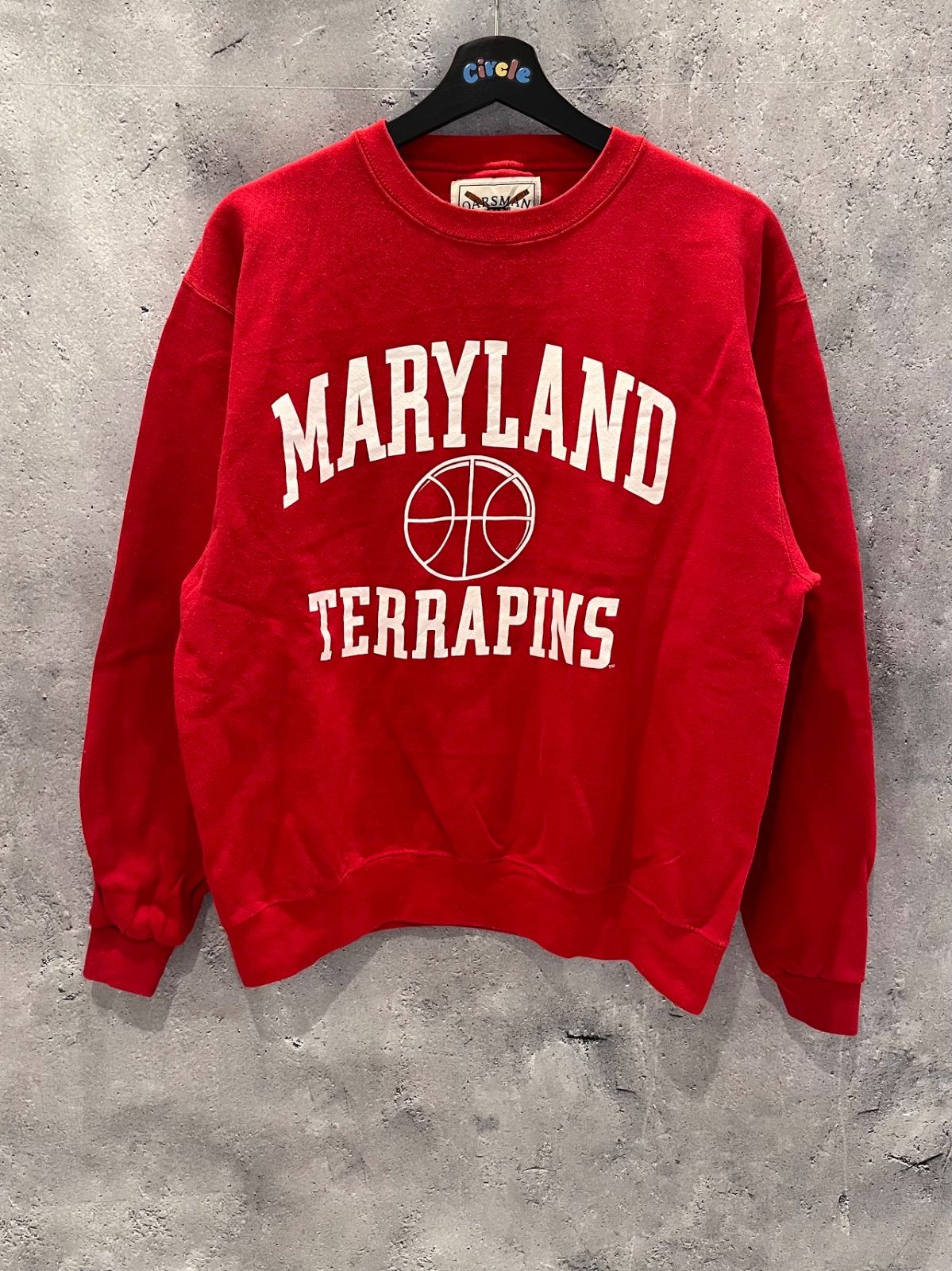 OARSMAN MARYLAND TERRAPINS レッドスウェット AT084