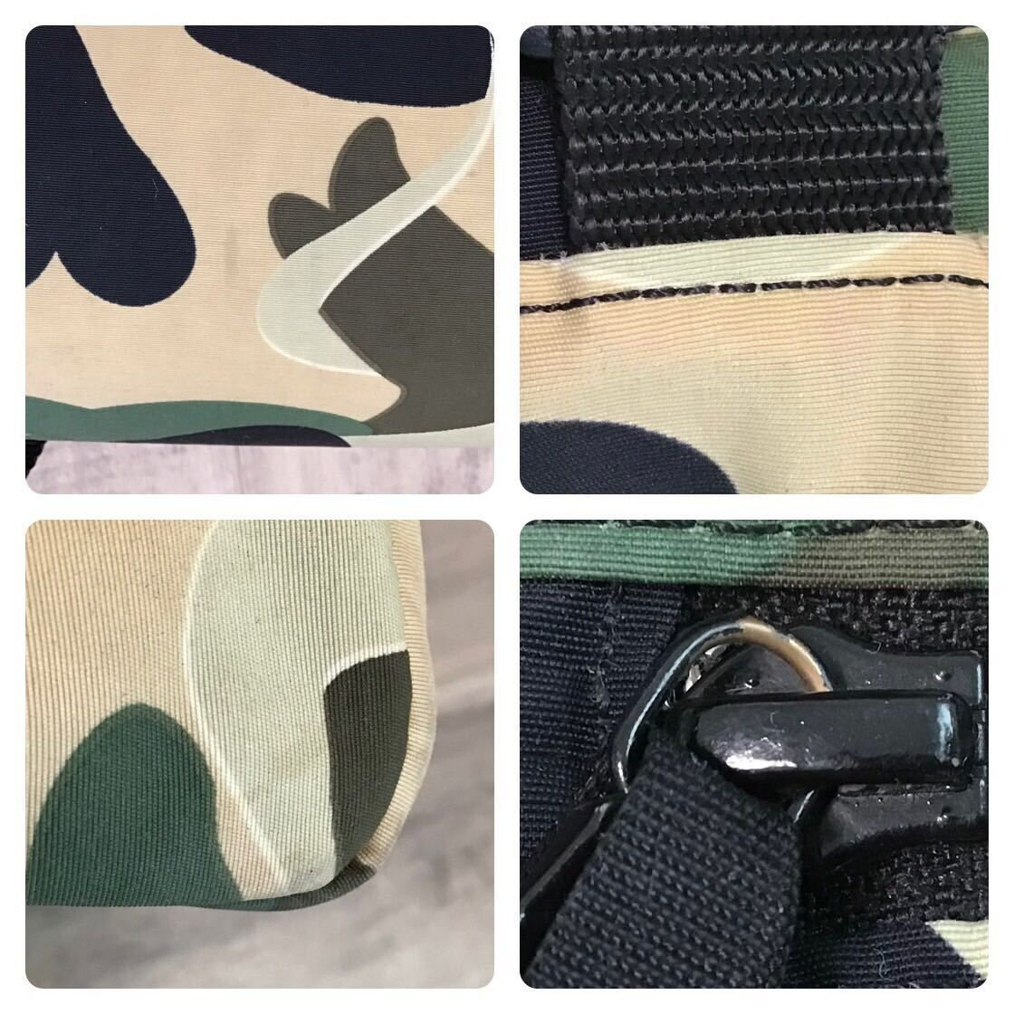 ★激レア★ KAWS BAPE Bendy 1st camo yellow ショルダー バッグ a bathing ape bag カウズ エイプ ベイプ アベイシングエイプ NIGO