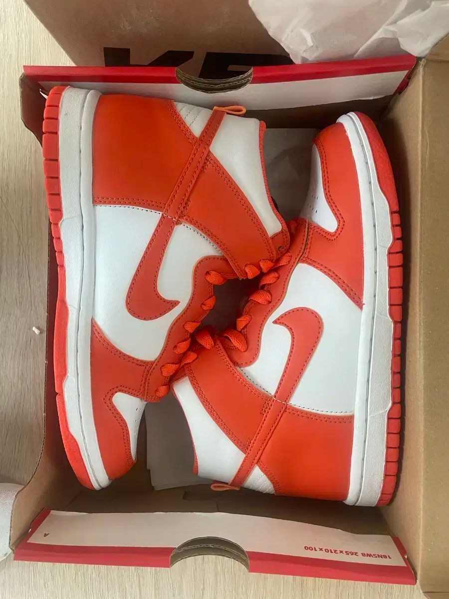 GS 230 NIKE ナイキ ダンクハイ オレンジブレイズ