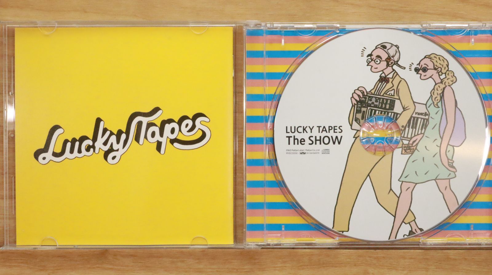 (希少!!)LUCKYTAPES サイン入りCD 国内盤CD☆ラッキーテープス/LUCKY TAPES□ THE SHOW 【RYECD250