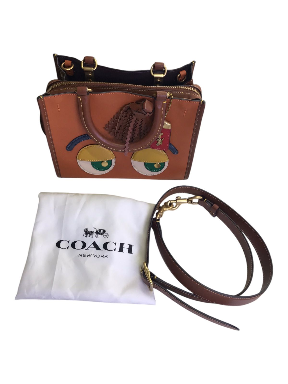 美品 COACH コーチーズ ローグ25 シグネチャー ドリーミー - メルカリ