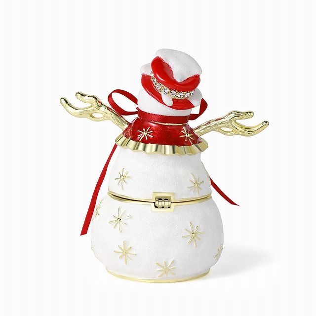 新品 未使用】ジュエリーボックス スノーマン クリスマス 可愛い