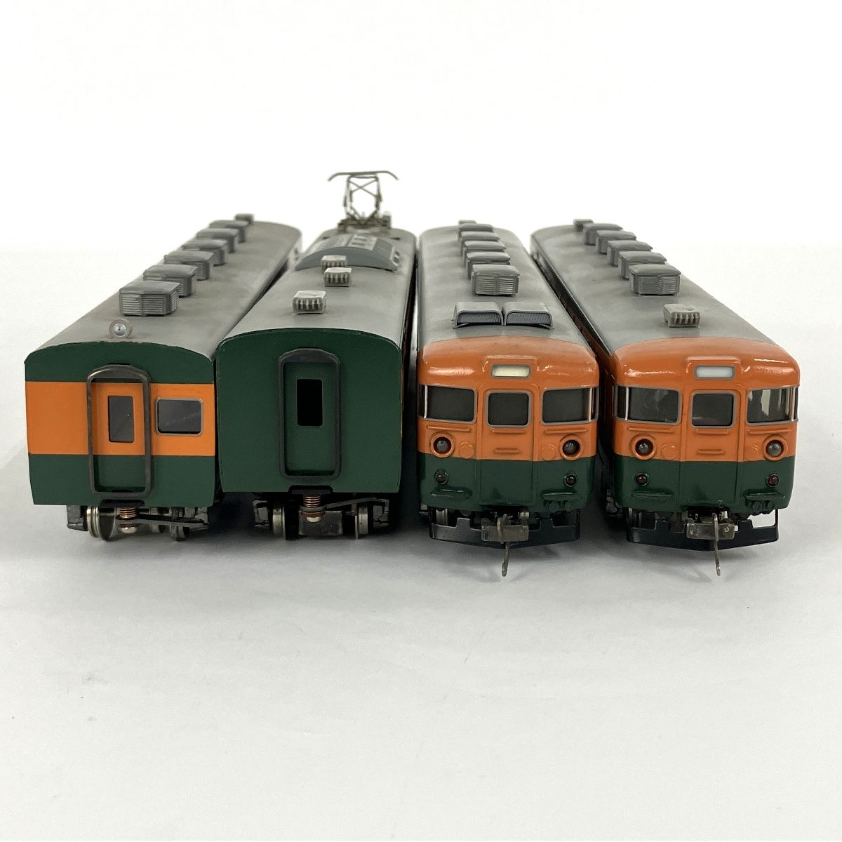 カツミ KTM 国鉄 165系 電車 4両 セット 鉄道模型 HOゲージ 中古 Y9068502