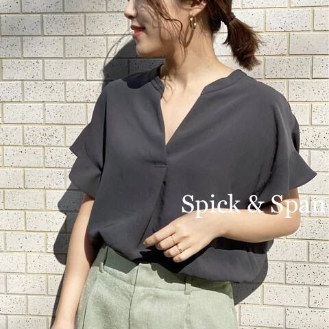 Spick&span & Span フレアスリーブスキッパーブラウス【☆美品 