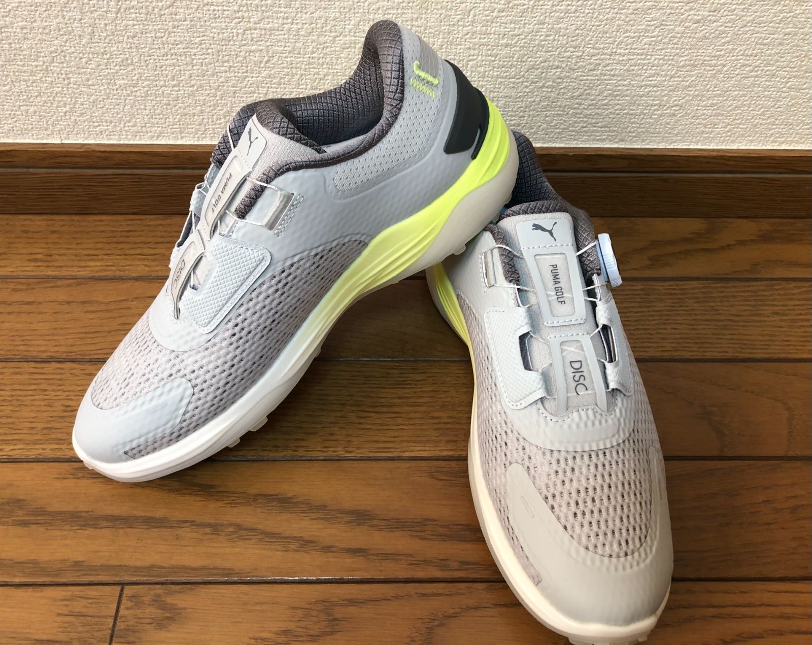 【新品】PUMAシャドウキャットニトロディスク　グレー25cm PUMA公式】メンズ ゴルフ シャドウキャット ニトロ ディスク スパイク