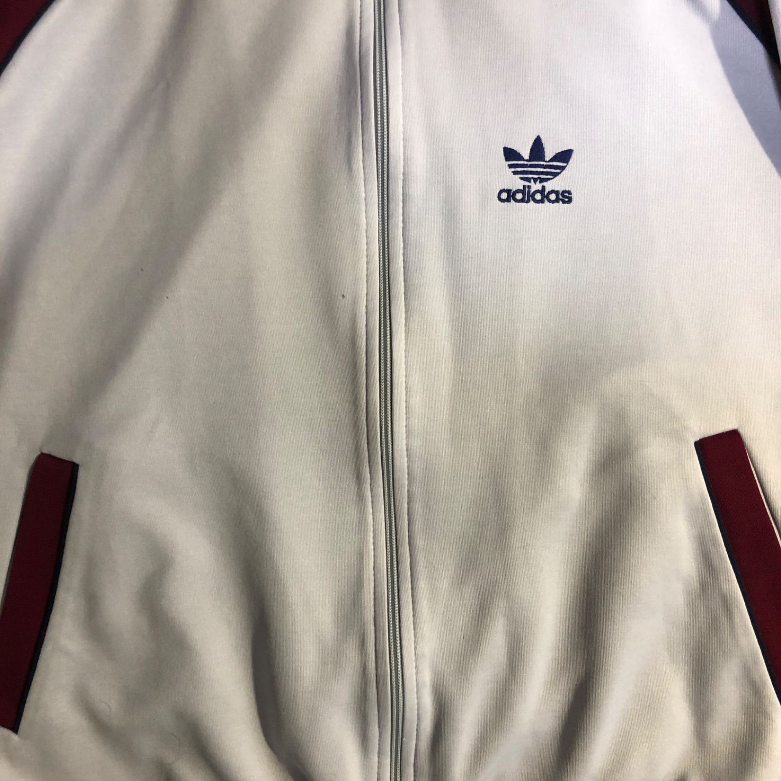 希少70〜80S アディダス　ラグラン トラックジャケット　ジャージ 希少70s⭐️adidas ラグラン トラックジャケット/ジャージ L