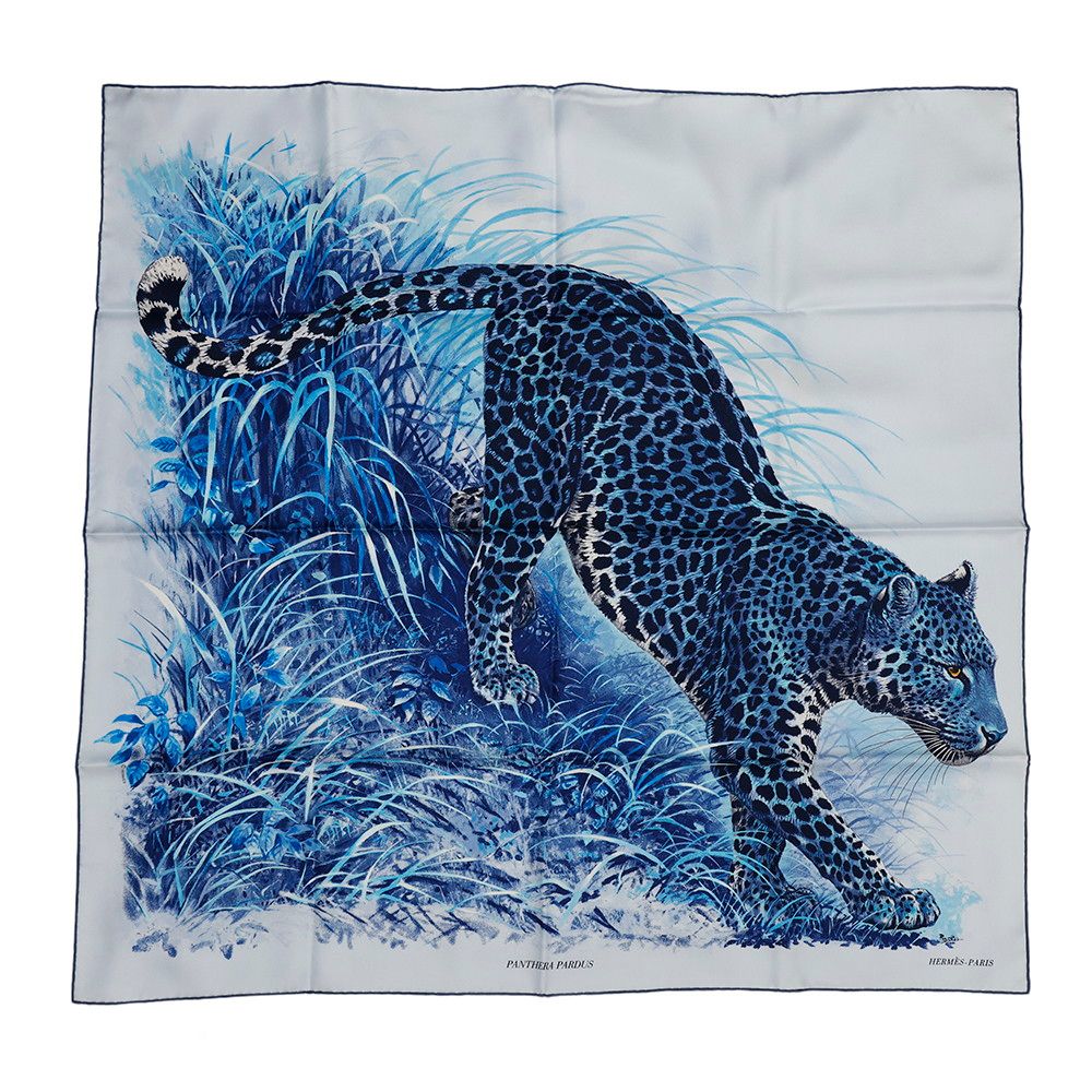 エルメス スカーフ カレ90 パンテラ・パルドゥス Panthera Pardus