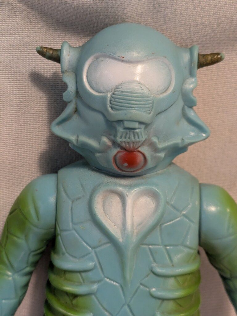 ブルマァク ブルマァクST/VINソフビ ベル星人 225mm/水色成型に
