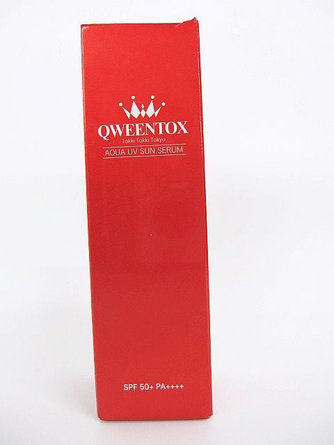 未使用 QWEENTOX アクア UV サンセラム 日焼け止め美容液 30ml