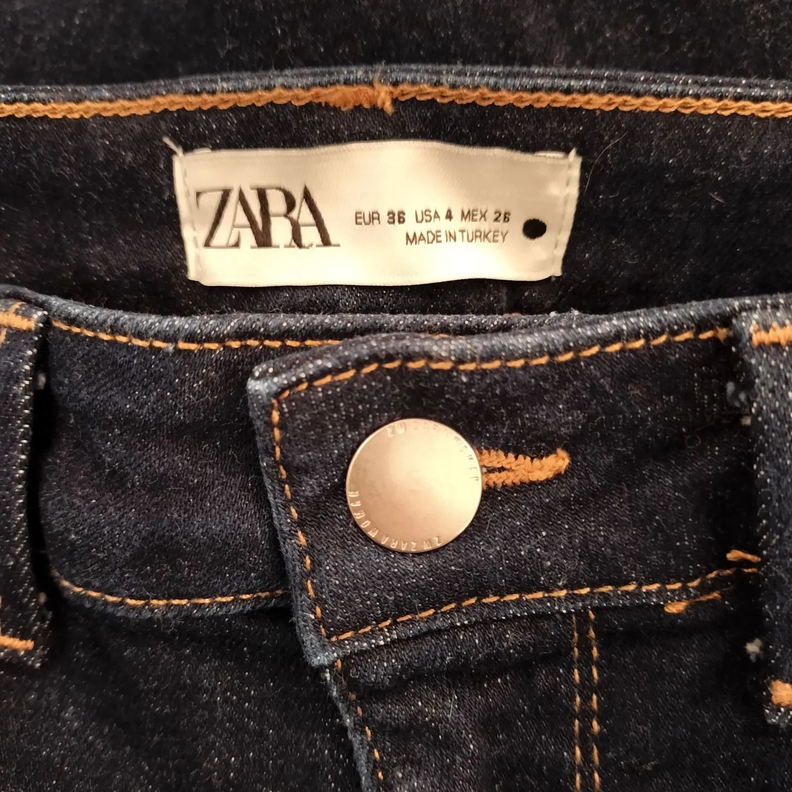 ZARA ザラ　大人気デニム　36 ZARA ザラ ストレッチ レディースデニム 36 スキニー ジーパン S
