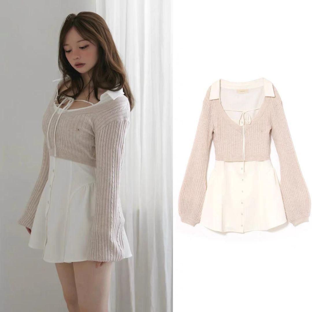 本日のみ値下げ　Rio blouse set dress andmary ANDMARY】Rio blouse set dress
