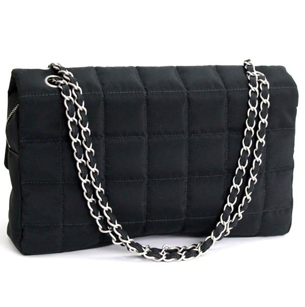CHANEL シャネル チョコバー チェーン ショルダーバッグ ココ