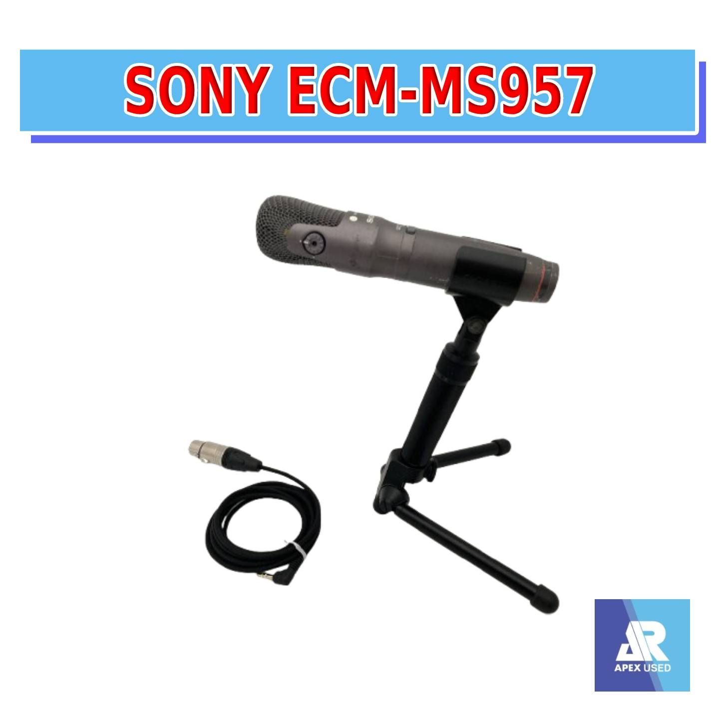 SONY ECM-MS957 コンデンサー マイク