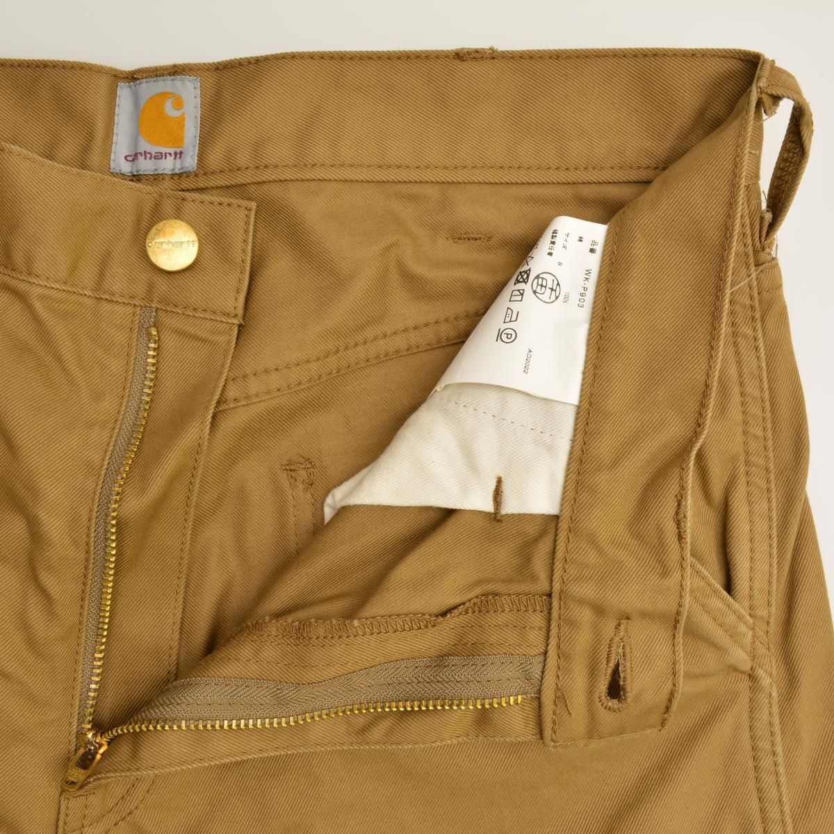 【eYeJUNYAWATANABEMAN×CARHARTT】23SS AD2022 WK-P903 コットンクロップドペインターパンツ