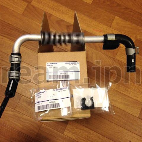 スバル純正 レガシィ インプレッサ アウトバック GRB GVB VAB BP BL VM パワステオイルクーラー＆クリップ WRX STi Legacy Impreza
