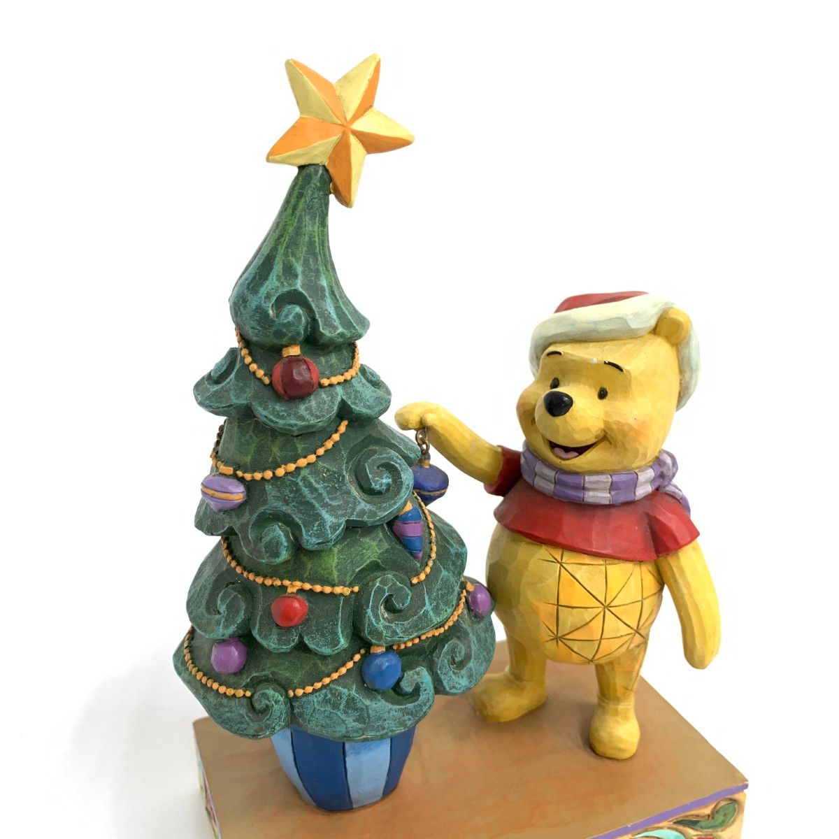 ディズニー置物　ディズニーオルゴール　エネスコたディズニー　くまのプークリスマス 楽天市場】ディズニー クリスマス オルゴールの通販