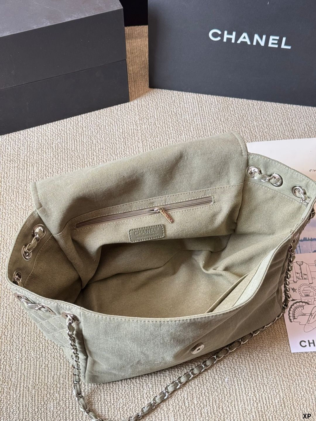 ヴィンテージ シャネル デニムコサージュ L 新品未使用 楽天市場】CHANEL シャネル スパークリングデニム ココマーク
