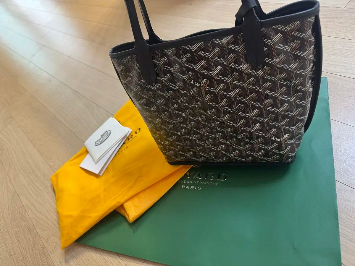 Masion Goyard ミニアンジュ バッグ ブラック