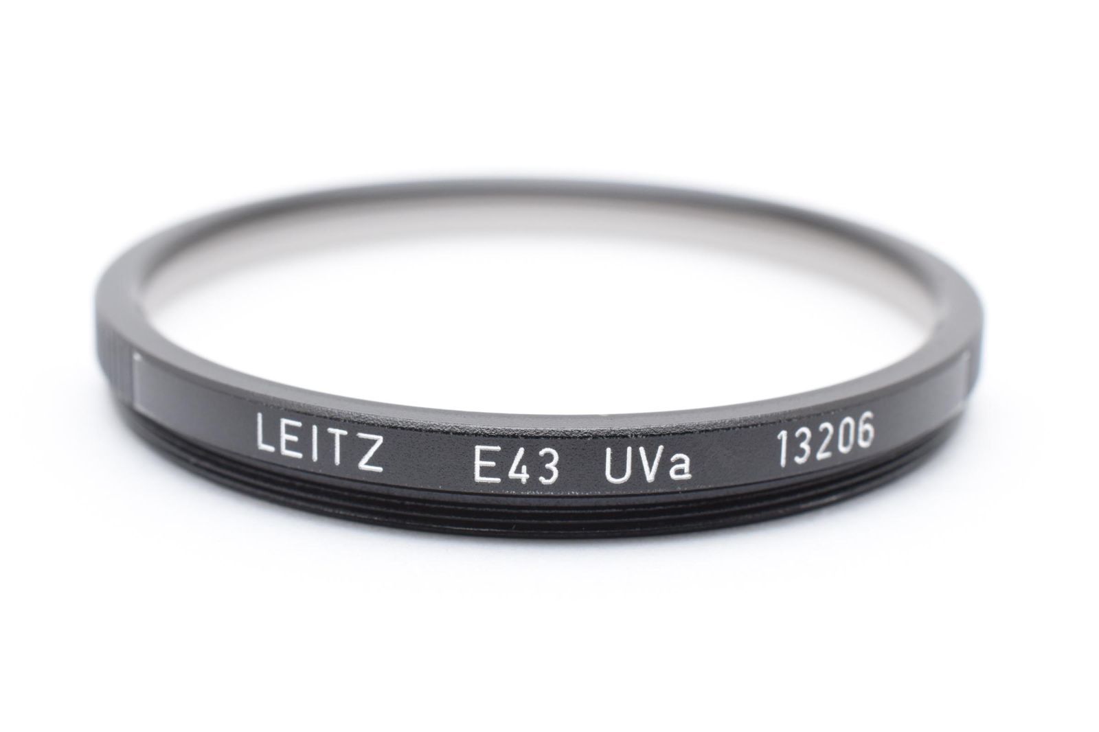  上 ライカ Leica LEITZ E 43 UVaフィルター 13206 ブラック ズミルックス -M 50 mmF 1.4 後期用 保護フィルター レンズフィルター本体