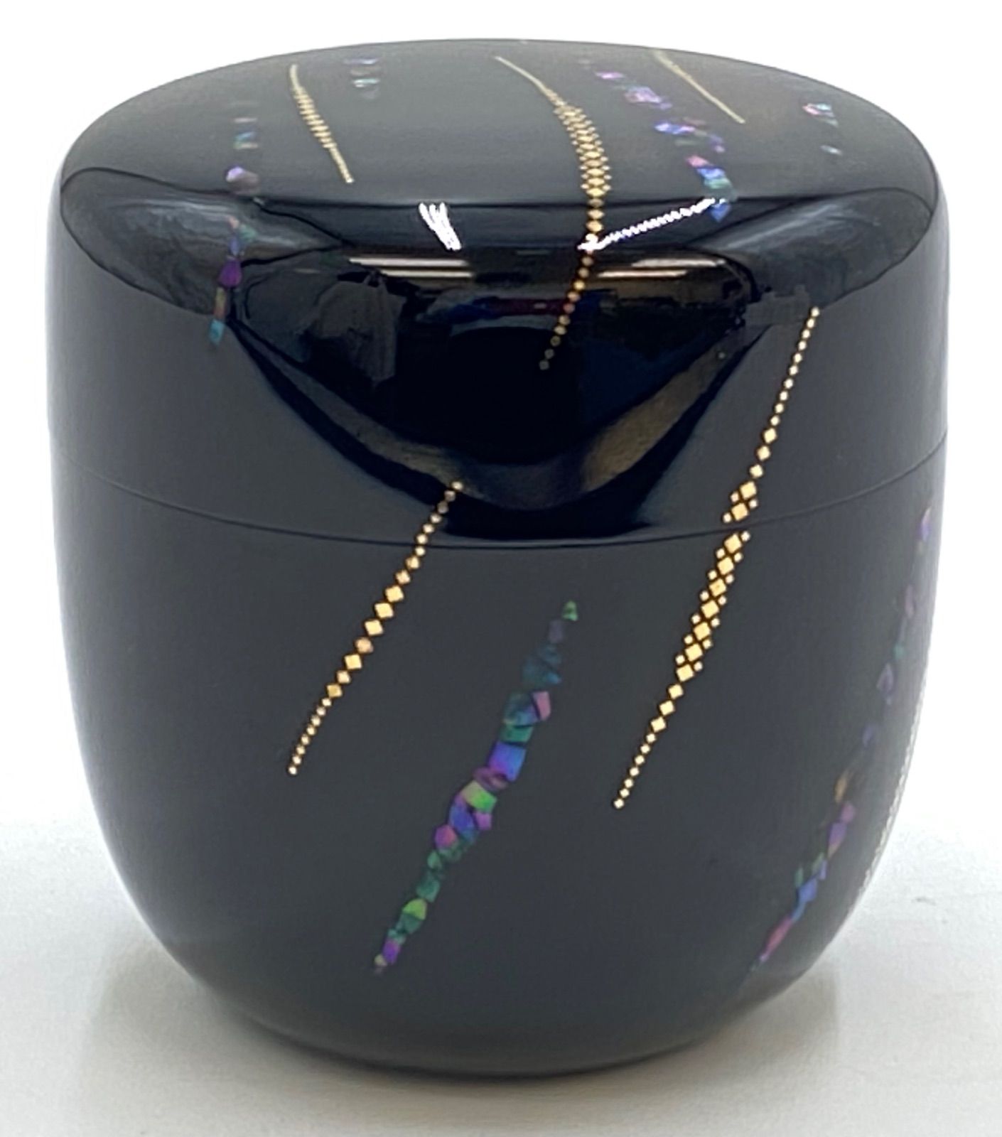 大多尾重則 波蒔絵 中棗 内黒 共箱 茶道具 未使用 - メルカリ