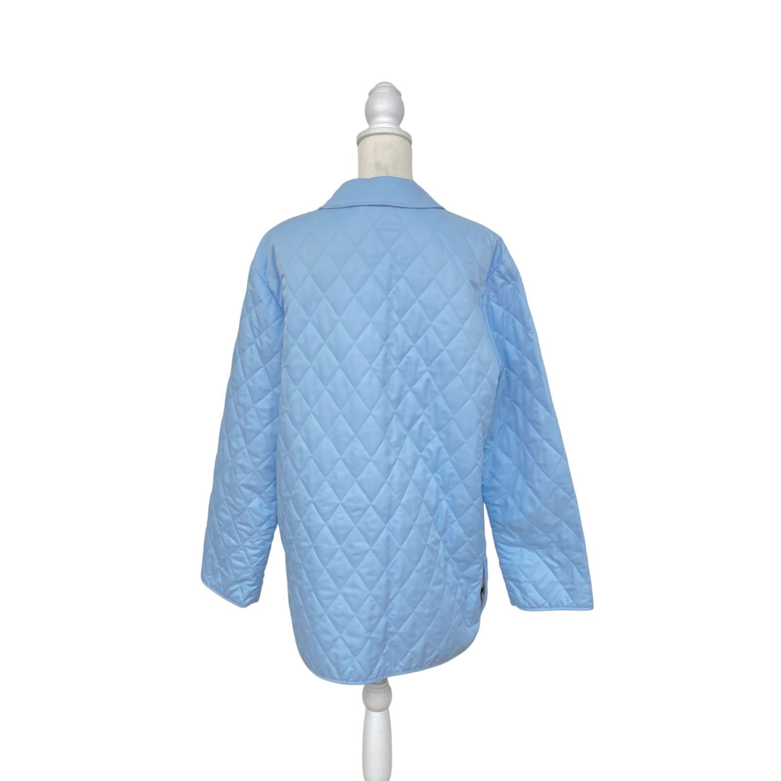 BURBERRY バーバリー 水色 キルティングジャケット SIZE GULLKHAN_COM