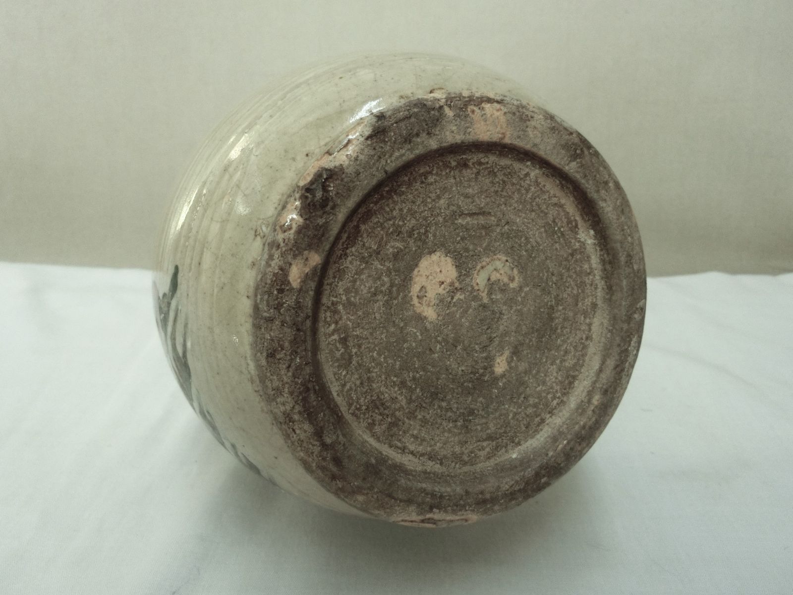 希少な図柄！【大人気商品 南蛮船 徳利 色絵 骨董】◇皿 徳利 壺 花器