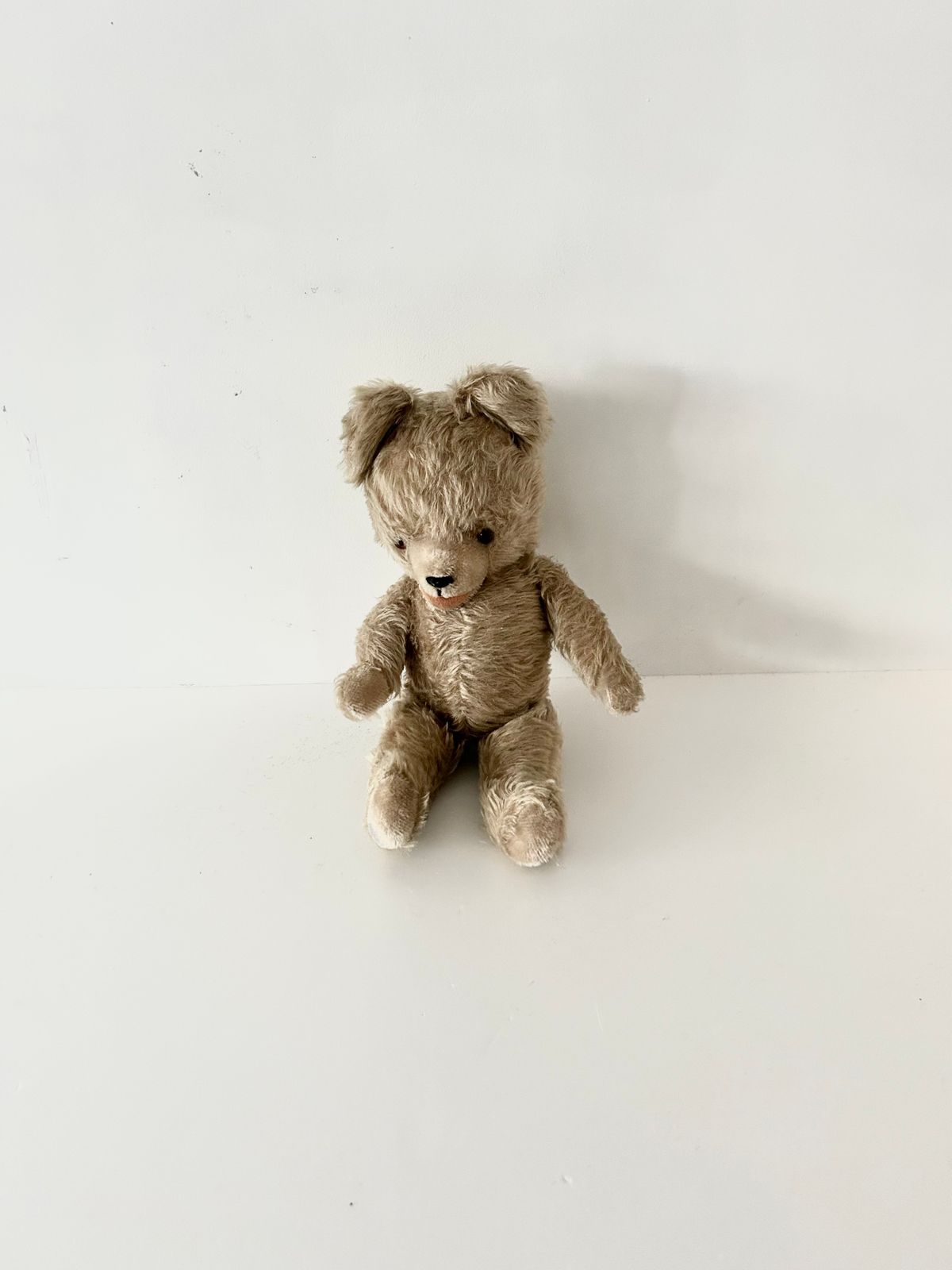 Germany Vintage】ハーマン社 オープンマウスベア ぬいぐるみ 小 ④