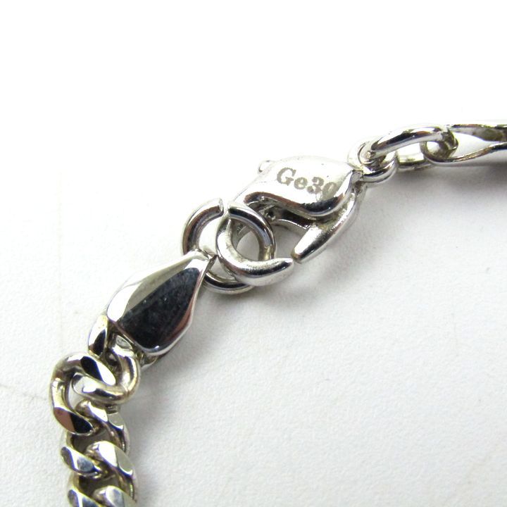 ビリーブ ネックレス Ag925 Ge30刻印 ゲルマニウム ストーン 喜平