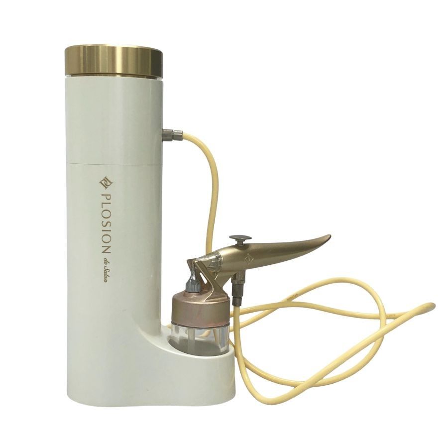 PLOSION 炭酸ミストユニット(美顔器)+炭酸ボトル6本 試してみたプロー