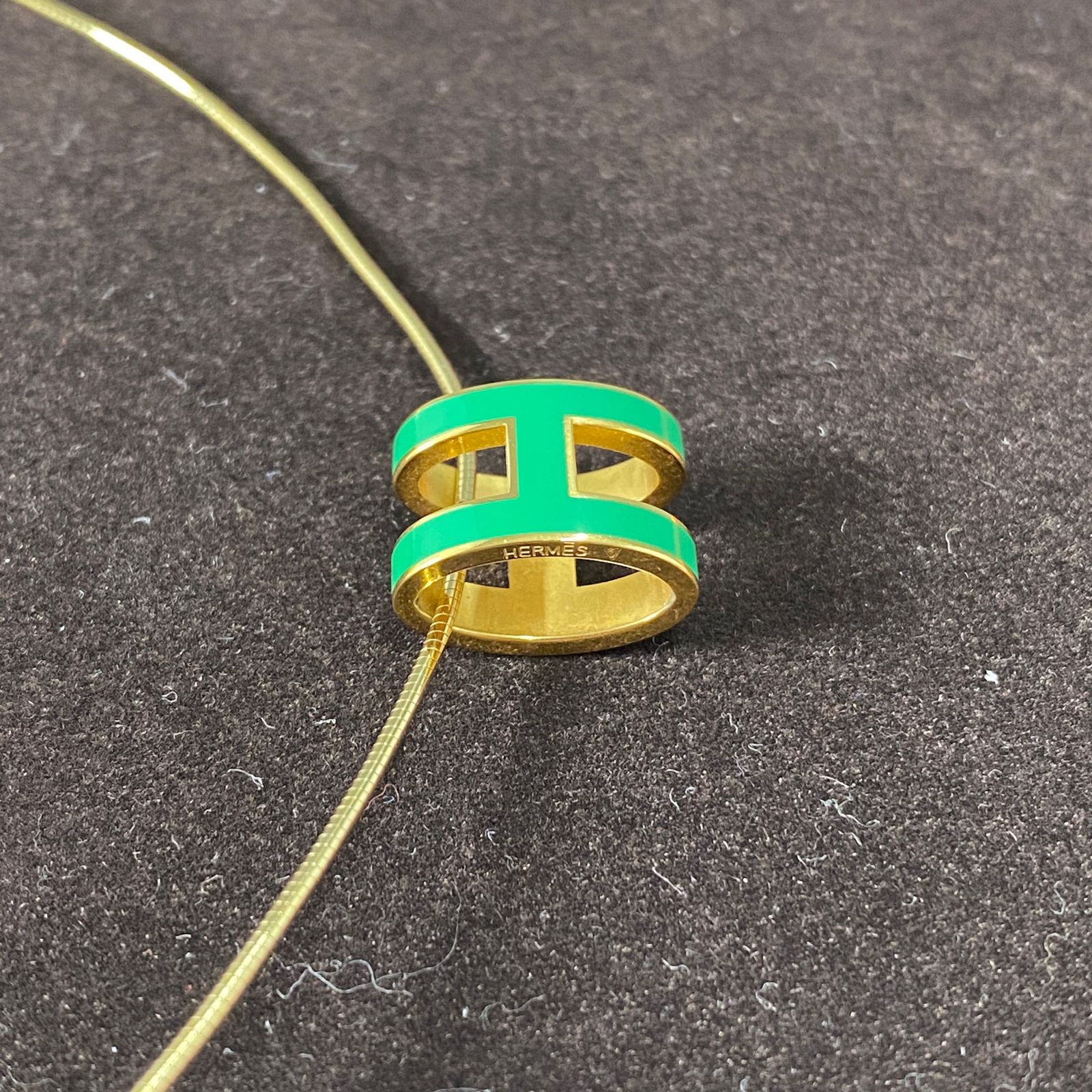 美品 》HERMES エルメス Pop H Mini Pendant ポップH ミニペンダント 