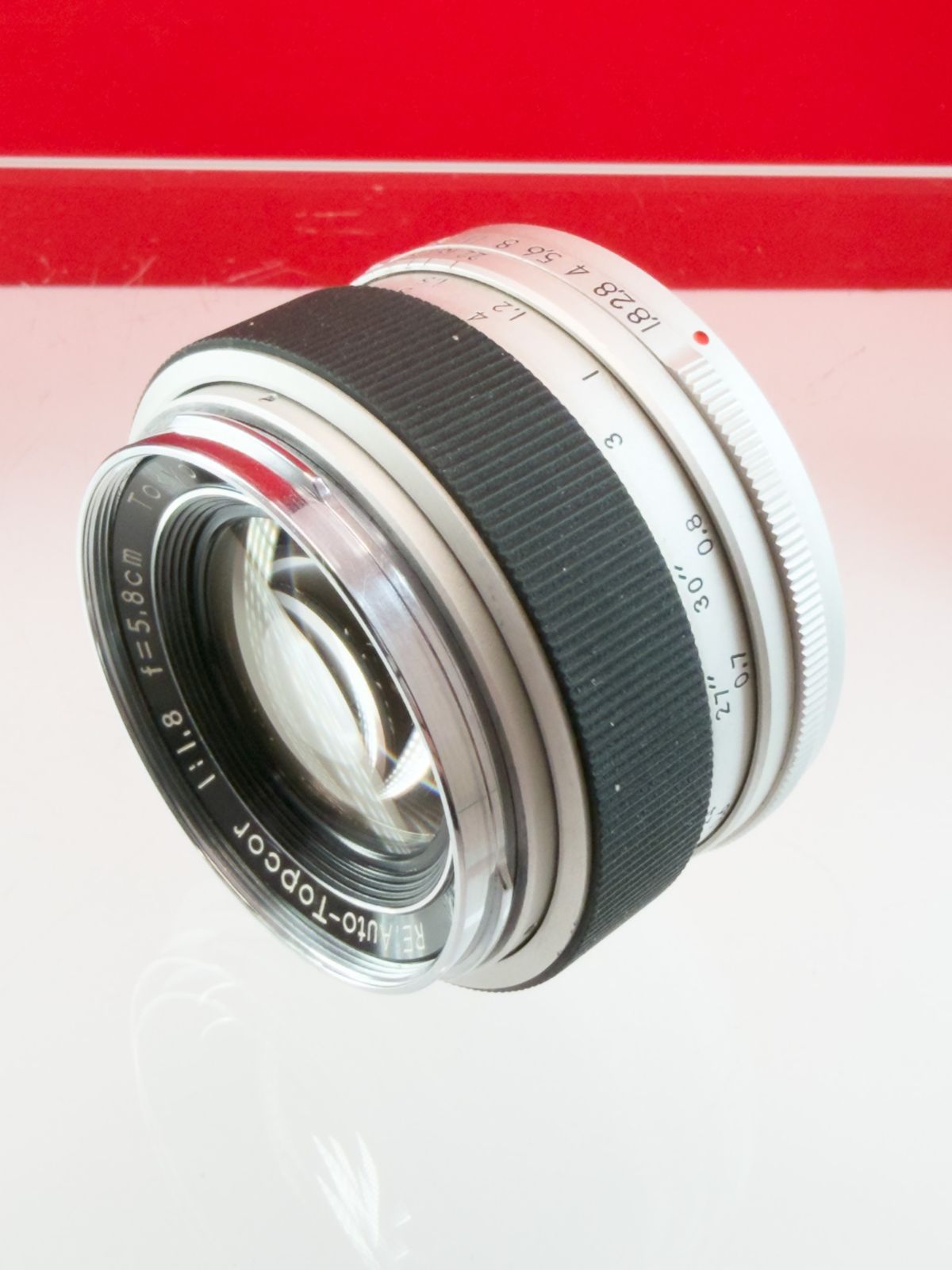 トップ TOKYOU KOGAKU 東京光学 RE. Auto-Topcor 58mm F1.8 Hood, Cap