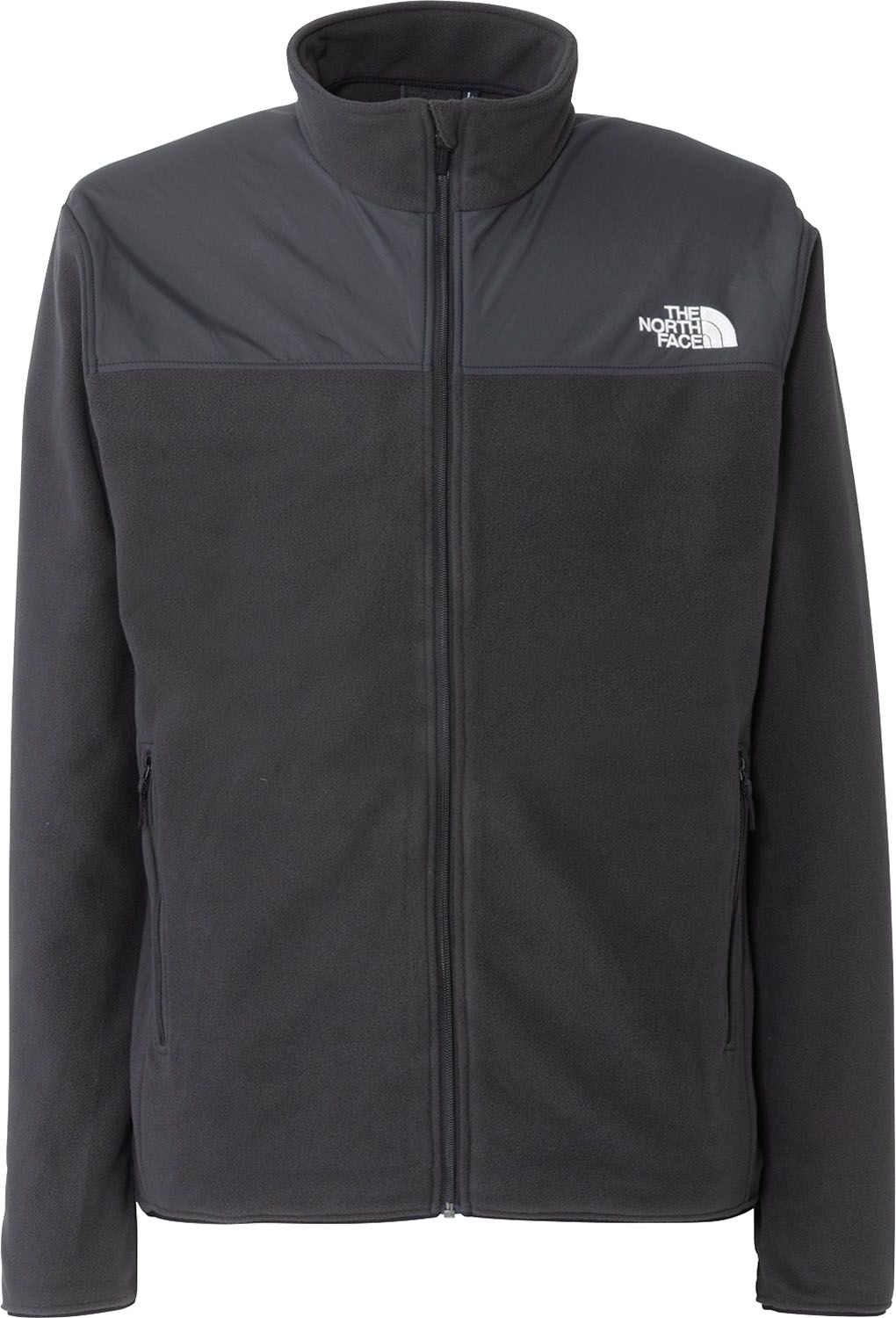 ザ ノース フェイス THE NORTH FACE アウトドア マウンテンバーサマイクロジャケット メンズ トップス アウター 上着 フリース 保温 軽量 防寒 登山 ハイキング キャンプ 秋 冬 ファスナーポケット NL72504 K ブラック