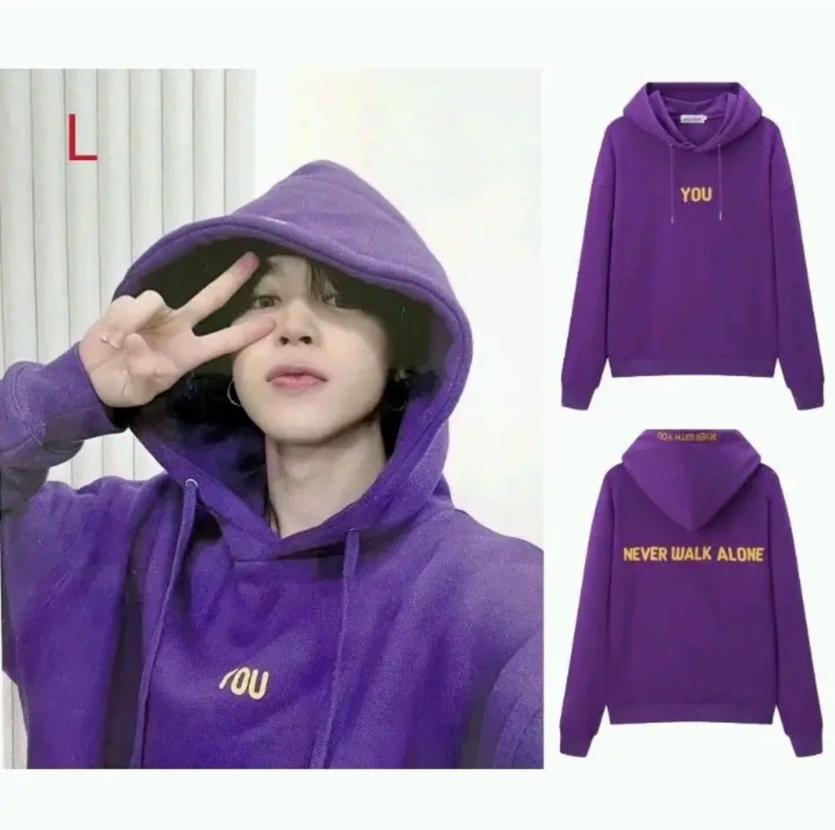 バンタンBTS ジミン パーカー JIMIN WITH YOU HOODY S - アイドル