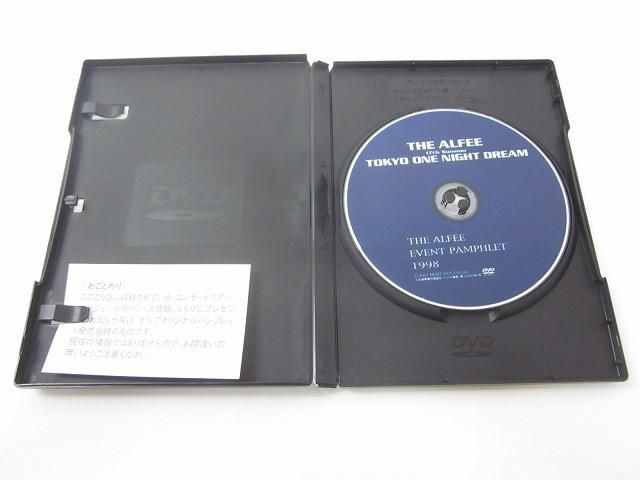 中古品 THE ALFEE EVENT PAMPHLET 1998 LIVE DVD - メルカリ