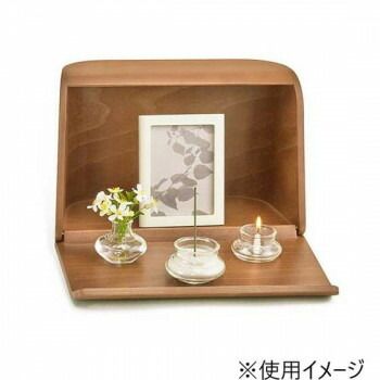 日本香堂 やさしい時間 祈りの手箱 ブラウン 92462