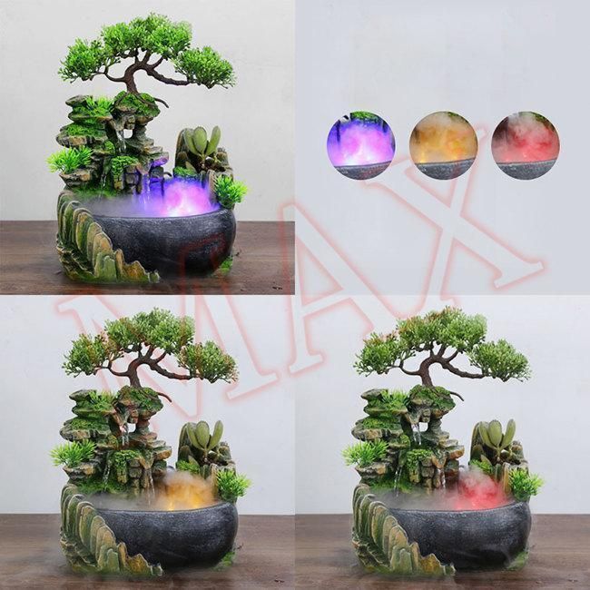 床噴水 モダンでシンプルな水の装飾、リビングルームの中庭の循環噴水、オフィスの床のロッカリーの装飾 噴水庭園の滝 (Size : S モダン  リビングルームの噴水、バルコニーオフィスの装飾、中庭の庭の床循環水の装飾品 フロアスタンド型噴水(S) モダン ロックガーデン流水 ... 噴水 富を引き寄せるシンプルな風水ボールデスクトップ噴水流水装飾ホームリビングルーム循環水