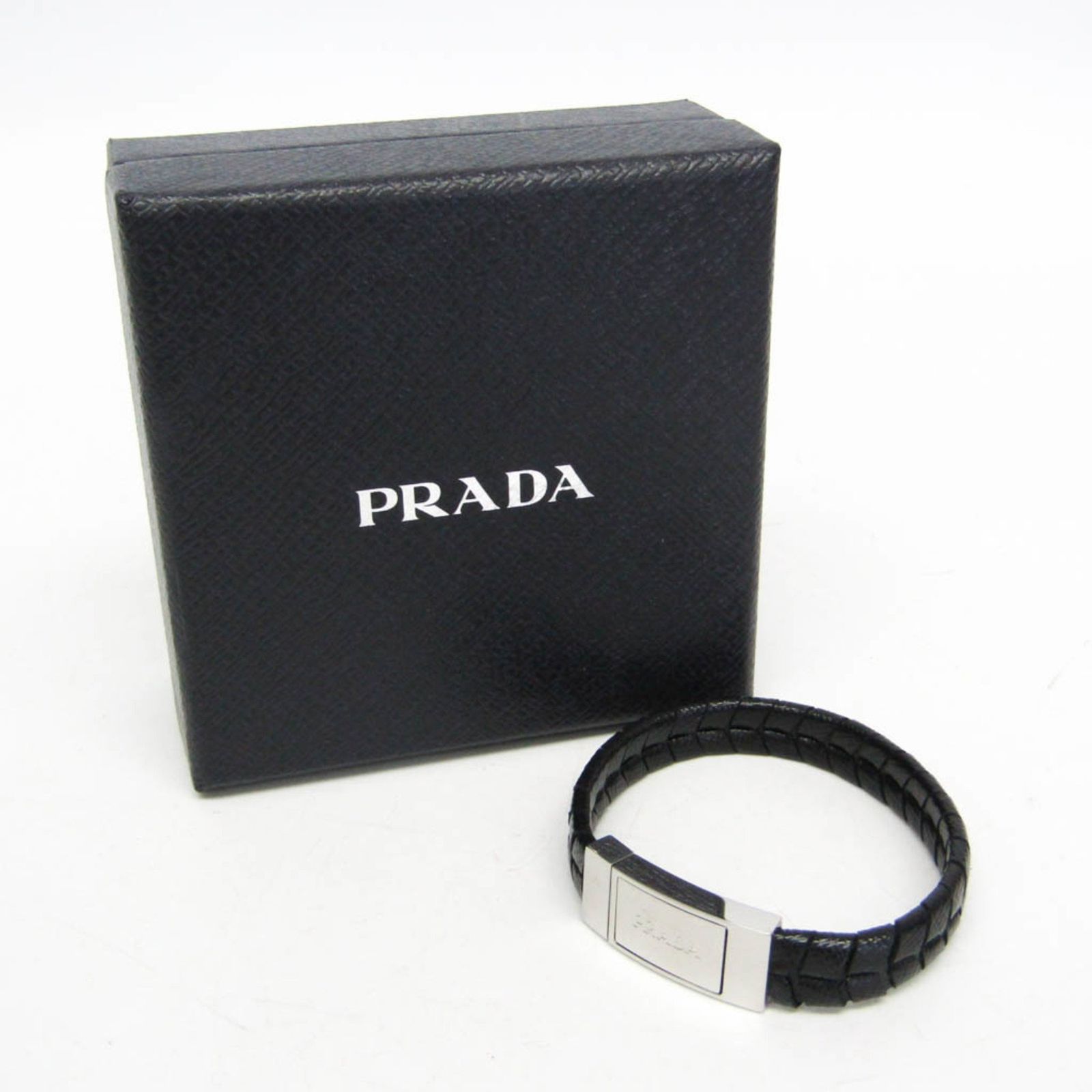 プラダ(Prada) サフィアーノ SAFFIANO 2IB150 レザー バングル 