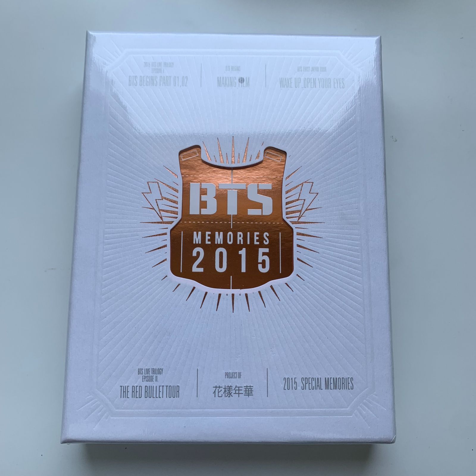 BTS MEMORIES OF 2015(4DVD)日本語字幕付き