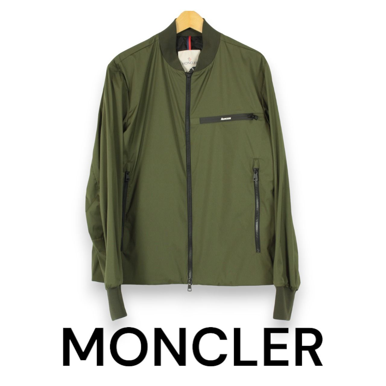 新品】 モンクレール MONCLER LEOS ボンバージャケット ナイロン MA-1