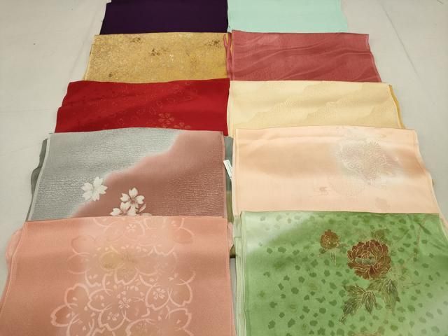 平和屋着物★和装小物　上質な帯揚げ10枚セット　逸品　DAAK7940xg 平和屋着物☆和装小物 上質な帯揚げ10枚セット 逸品 DAAK7940xg - メルカリ