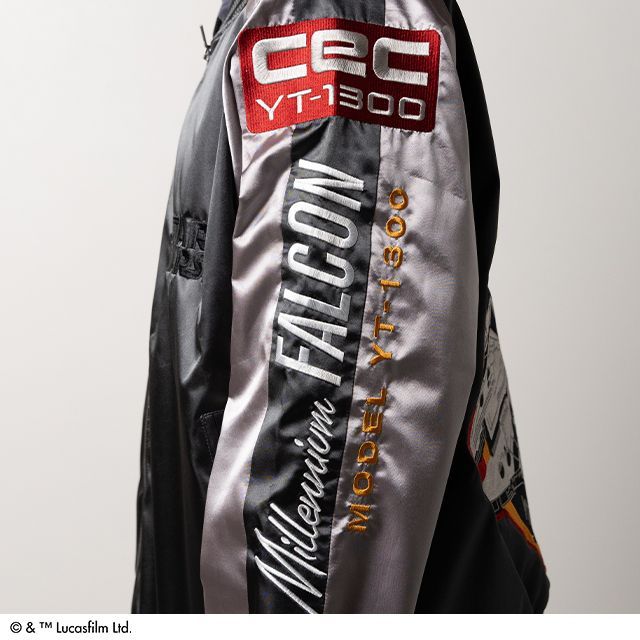 Pretty Green 馬場圭介 スカジャン ブラック×シルバー