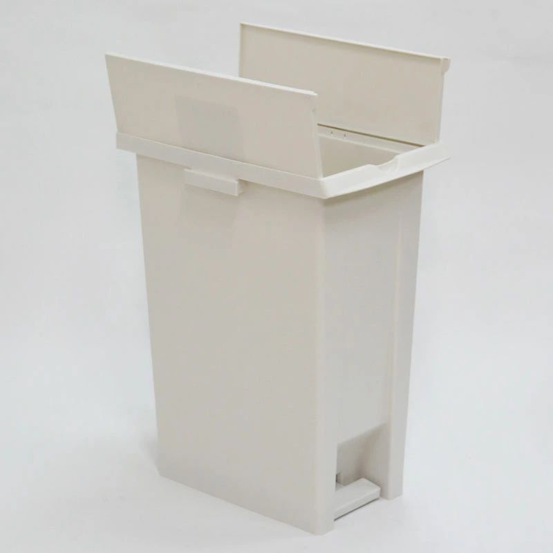 新古品 ダストボックス まとめ買いで 8個セット ごみ箱 ペダル式 蓋両開 70L テラモト 幅338×奥行508×高さ661mm シンプル 83-AR31101Z--8SET