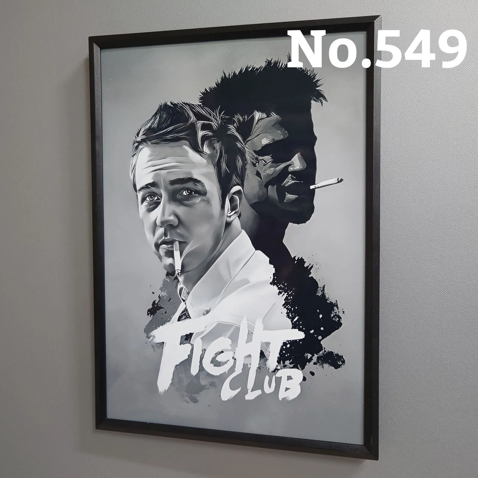 MEXICAN 映画ポスター　アルミフレーム付き　メキシカン　ブラットピット Yahoo!オークション - 映画ポスター【ブラッド・ピット/Brad Pitt】ザ